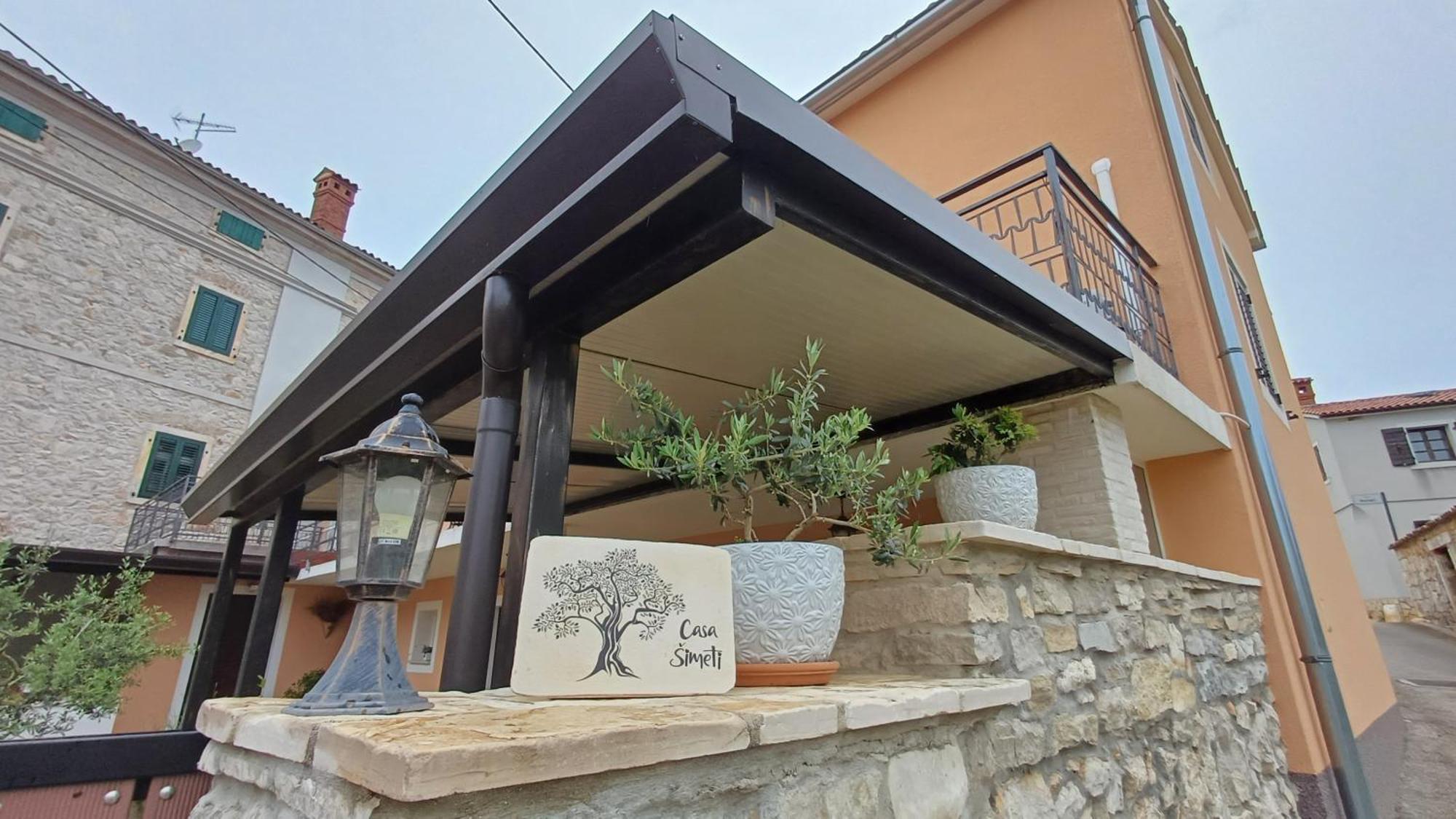 ポレッチCasa Simetiアパートメント エクステリア 写真